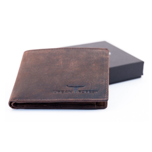 Urban Forest Logan Leather Wallet in Brown from Funky Gifts NZ