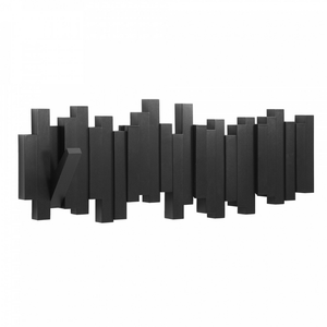 Umbra Sticks Multi Hook Rack in Black from Funky Gifts NZ