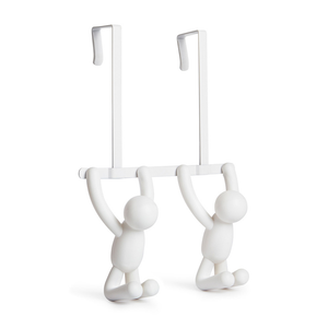 Umbra buddy over the door hooks in white from Funky Gifts NZ