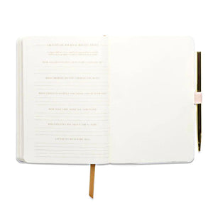 Vegan Leather Gratitude Journal - Pause - Funky Gifts NZ