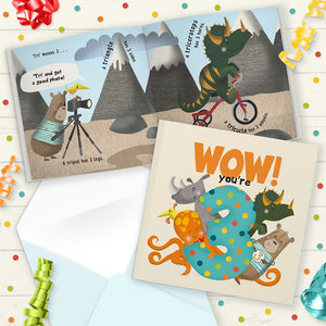 Birthday Book - WOW! You're 3 - Funky Gifts NZ