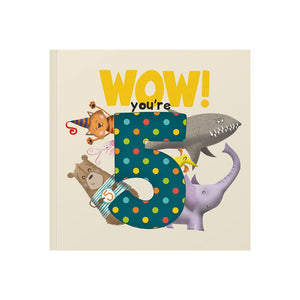 Birthday Book - WOW! You're 5 - Funky Gifts NZ