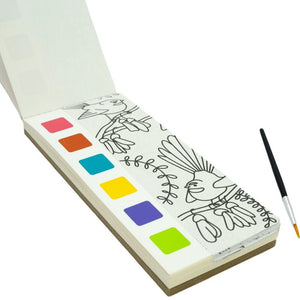 Watercolour Notepad - Funky Gifts NZ