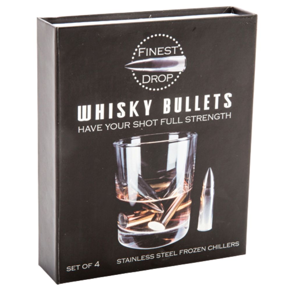 Whiskey Stainless Steel Bullets