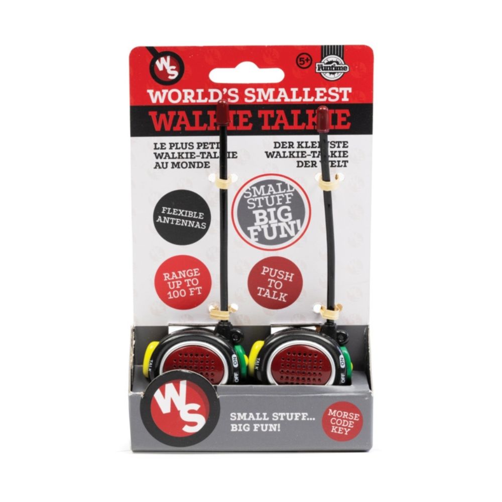 Gadget Man Ireland - World's Smallest Walkie Talkie - Kids Gadgets