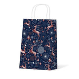 Xmas Reindeer Lace Junior Gift Bag - Funky Gifts NZ