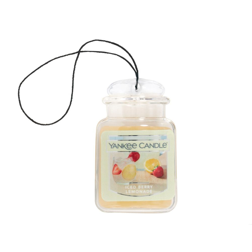 Yankee Candle  Car Jar Iced Berry Lemonade - Funky Gifts NZ