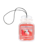 Yankee Candle Car Jar White Strawberry Bellini - Funky Gifts NZ