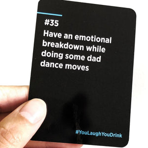 You Laugh, You Drink Card Game