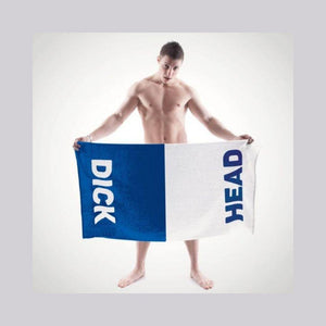 Dick Head - Bath Towel - Funky Gifts NZ