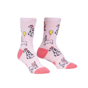 Sock It To Me - Women's Crew Socks - Dog Nouveau - Funky Gifts NZ