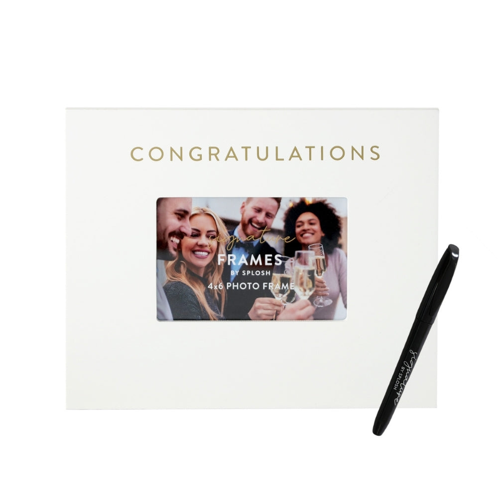 Signature Frame - Congratulations - Funky Gifts NZ