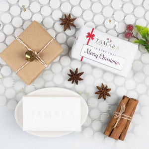 tamara luxury soap Merry Christmas from funky gifts nz