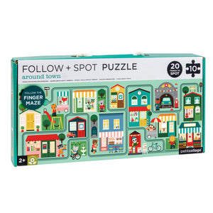 Around Town Follow & Spot Puzzle - Funky Gifts NZ