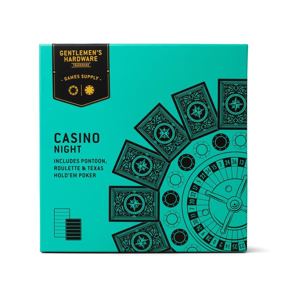 Gentlemen's Hardware- Casino Night Game Set
