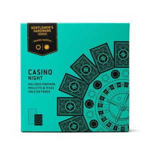 Gentlemen's Hardware- Casino Night Game Set - Funky Gifts NZ