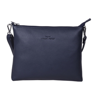 Urban Forest Emma Leather Sling Bag- Navy - Funky Gifts NZ