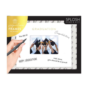 graduation signature frame from funky gifts nz