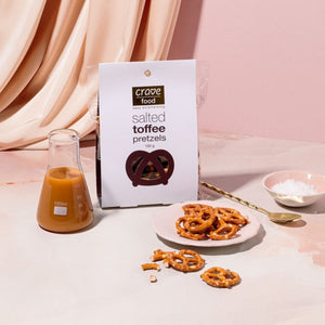 salted toffee pretzels from funky gifts nz
