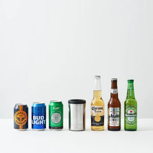 Huski Beer Cooler - White - Funky Gifts NZ
