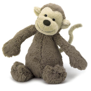 Jellycat Bashful Monkey - Medium - Funky Gifts NZ