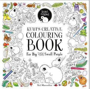 Kuwi's Creative Colouring Book - Funky Gifts NZ