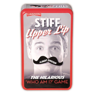 stiff upper lip tin game from funky gifts nz