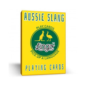 Lingo Playing Cards - Aussie Slang - Funky Gifts NZ