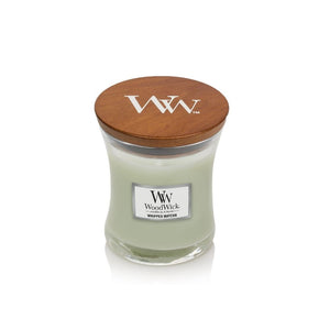 Small WoodWick Scented Soy Candle - Whipped Matcha - Funky Gifts NZ