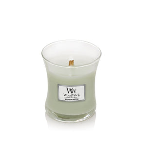 Small WoodWick Scented Soy Candle - Whipped Matcha - Funky Gifts NZ