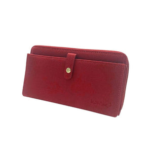 Fitzroy Wallet - Red - Funky Gifts NZ