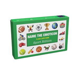 Name the Emoji game Sports Edition from Funky Gifts NZ
