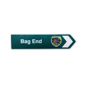 Bag End road sign magnet from funky gifts nz