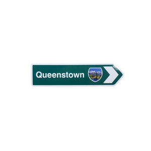NZ Road Sign Magnet - Queenstown - Funky Gifts NZ