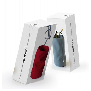 swiss design sacco storage pouch red from funky gifts nz