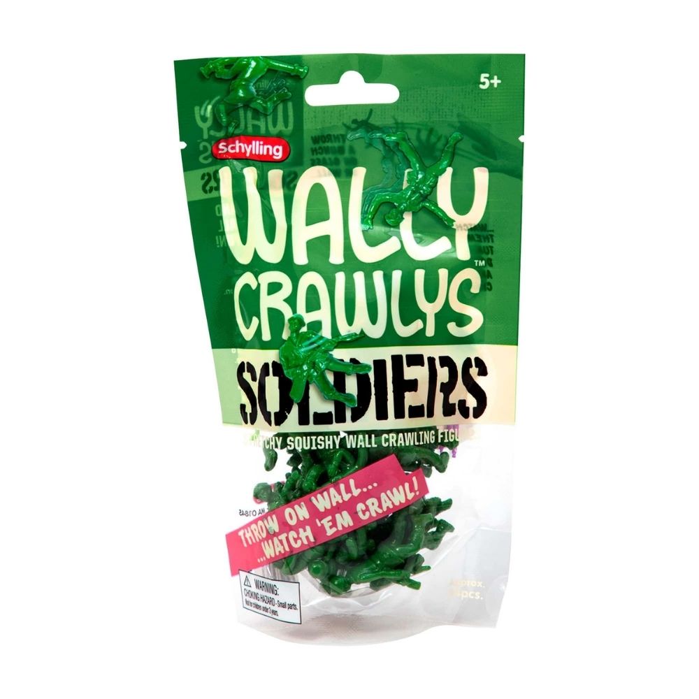 Wally crawlys soldiers from funky gifts nz