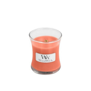 mini tamarind and stone fruit woodwick scented soy candle from funky gifts nz