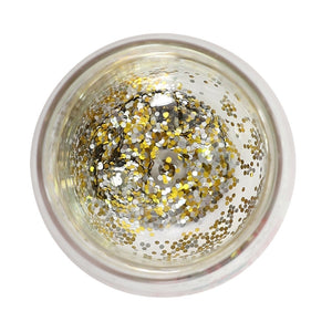 Novelty Christmas Glitter Stemless Glass - Holiday Cheer - Funky Gifts NZ