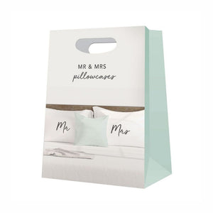 Mr & Mrs Pillowcase Set - Funky Gifts NZ