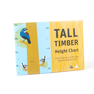 Tall Timber Bird Height Chart - Funky Gifts NZ