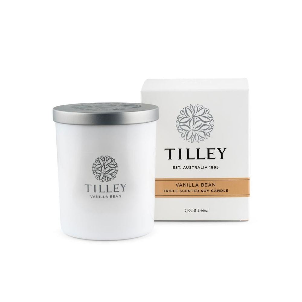 Tilley Soy Candle Vanilla Bean Funky Gifts NZ.jpg