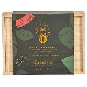 wanderflower foot therapy gift set from funky gifts nz