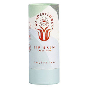 Wanderflower Lip Balm - Fresh Mint - Funky Gifts NZ