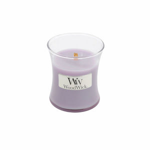 Woodwick Small Candle Lavender Spa from funky gifts nz