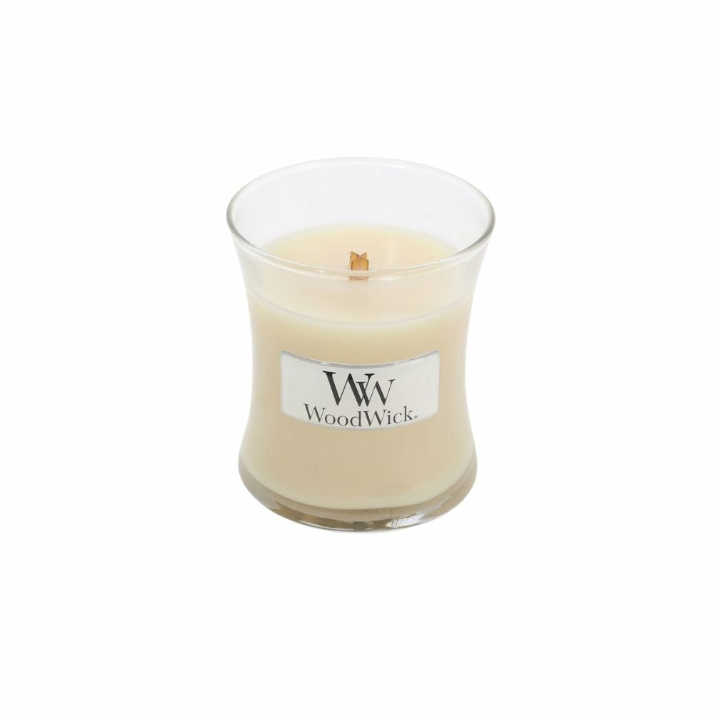 small woodwick candle vanilla bean from funky gifts nz