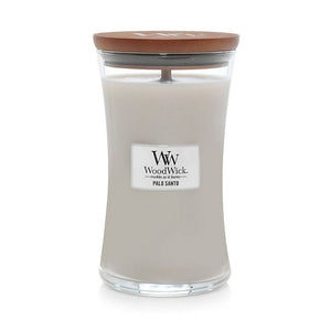large palo santo woodwick candle from funky gifts nz