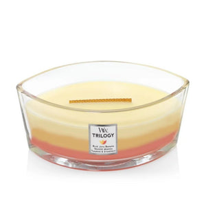 Ellipse WoodWick Scented Soy Candle - Tropical Sunrise - Funky Gifts NZ